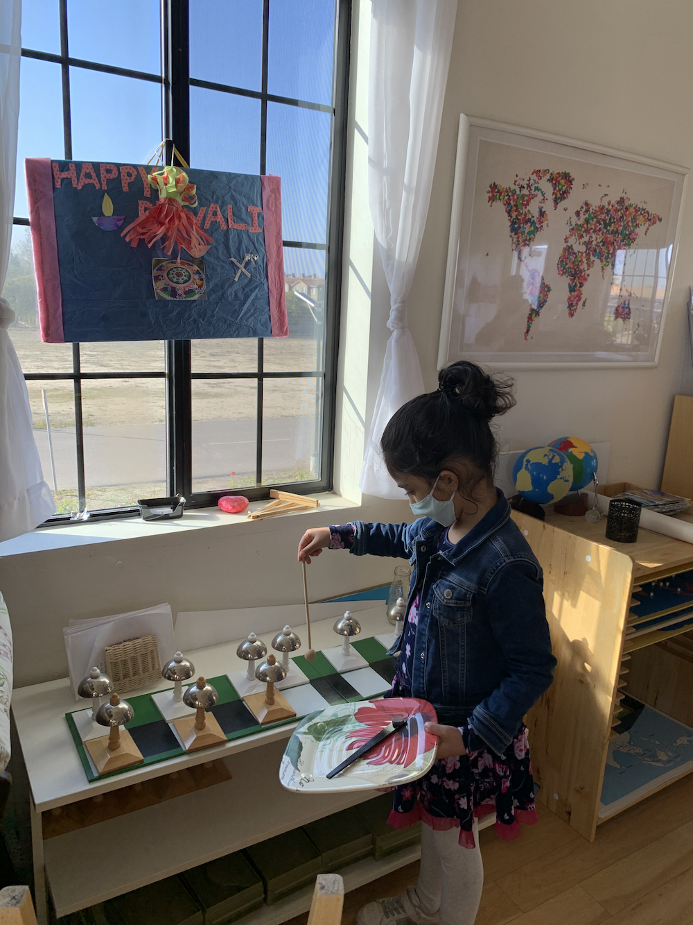 Elementary Montessori Student Learning How to Think In Montessori Elementary School