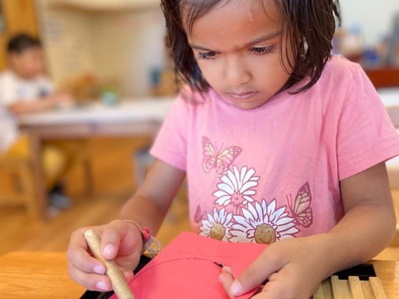 Sensorial-Based Education at Lifetime Montessori School in San Diego