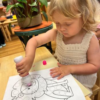 Art at Lifetime Montessori School in San Diego