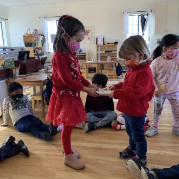 Montessori Primary School kids In-Person Learning