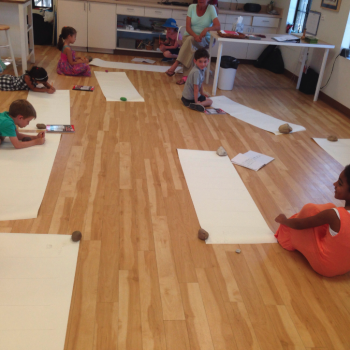 Elementary Children Learning at Lifetime Montessori School in San Diego