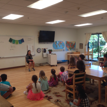 Elementary Children Learning at Lifetime Montessori School in San Diego