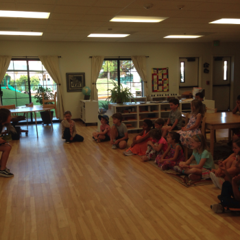 Elementary Children Learning at Lifetime Montessori School in San Diego