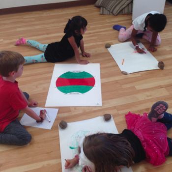 Elementary Children Learning at Lifetime Montessori School in San Diego