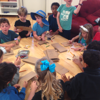 Elementary Children Learning at Lifetime Montessori School in San Diego