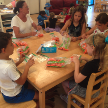 Elementary Children Learning at Lifetime Montessori School in San Diego