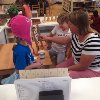 Individualized Instruction at Lifetime Montessori Elementary School in San Diego